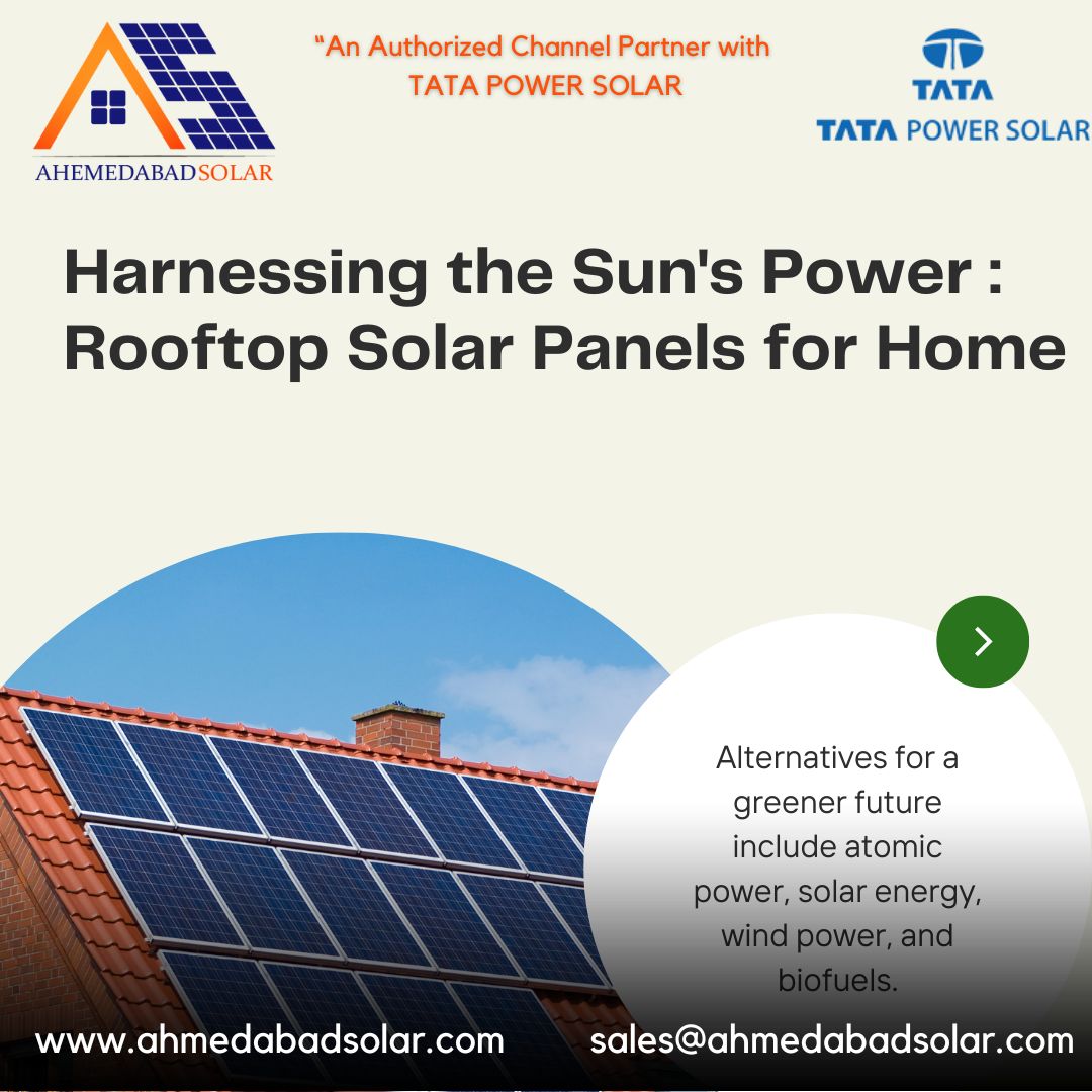Harnessing the Sun's Power Rooftop Solar Panels for Home