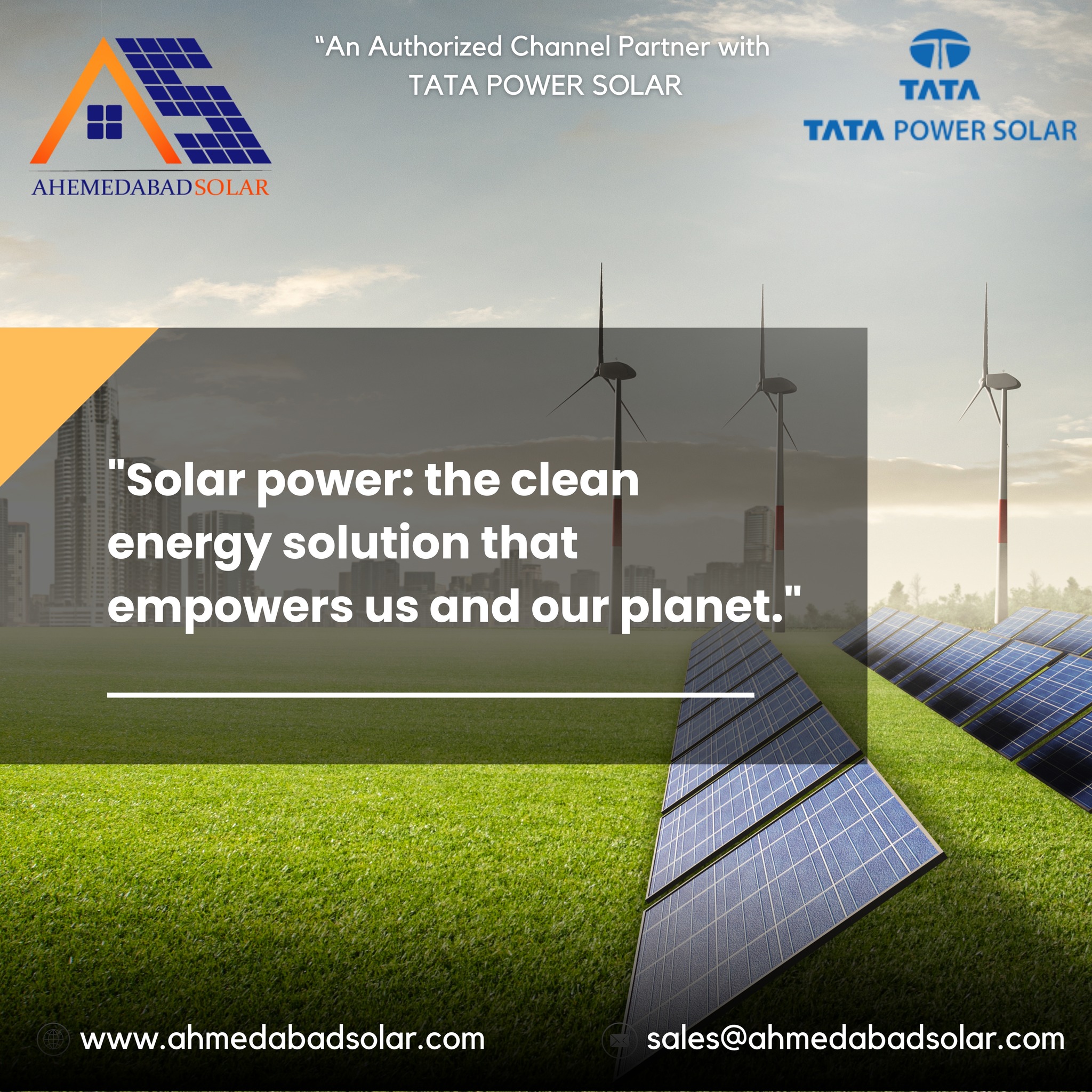 Tata Power Solar Rooftop in Ahmedabad by Ahmedabad Solar